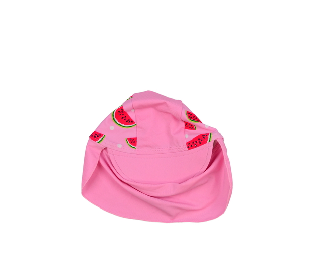 Růžová čepice s ochrannou krku 