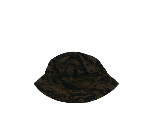 Tmavý/hnědý oboustranný klobouk 