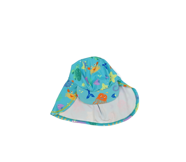 Modrá čepice s ochrannou krku Nutmeg