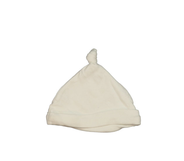 Bílá bavlněná čepička