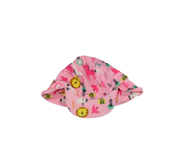 Růžová čepice s ochrannou krku F&F