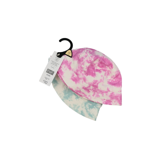 Nové batikované klobouky 2 ks F&F