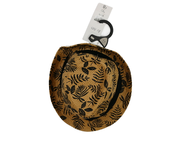 Nový hnědý klobouk s listy F&F