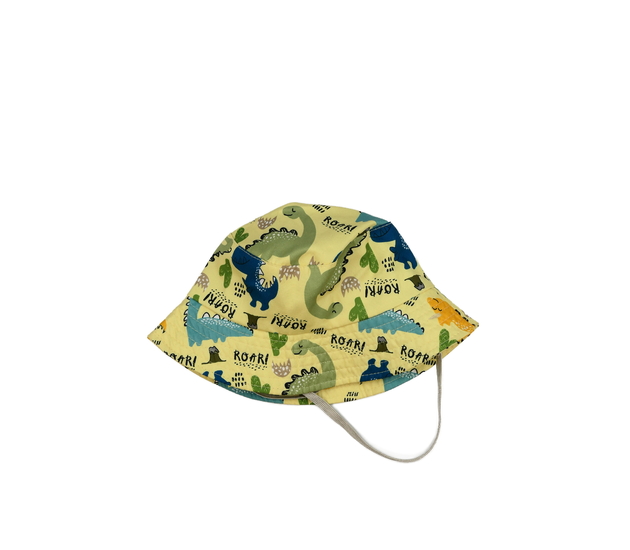 Žlutý dinosauří klobouk 