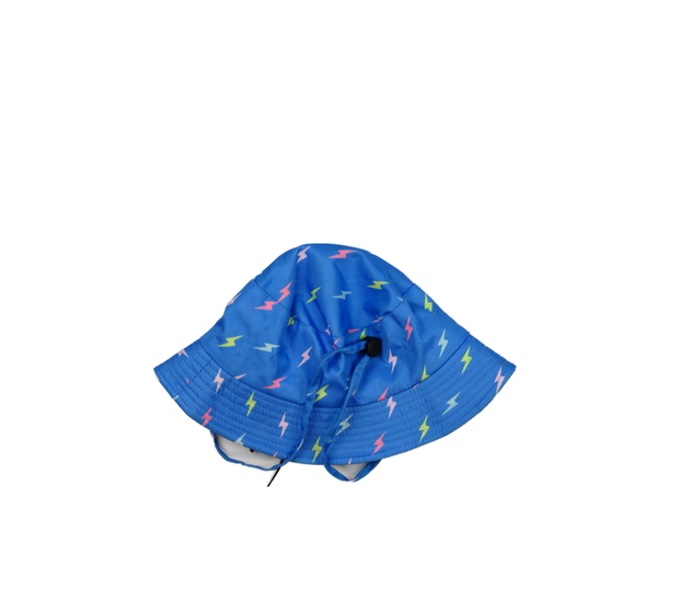 Modrý klobouk s blesky 54 cm