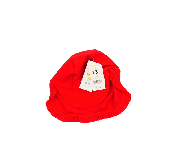 Nová červená čepice s ochrannou krku Mothercare