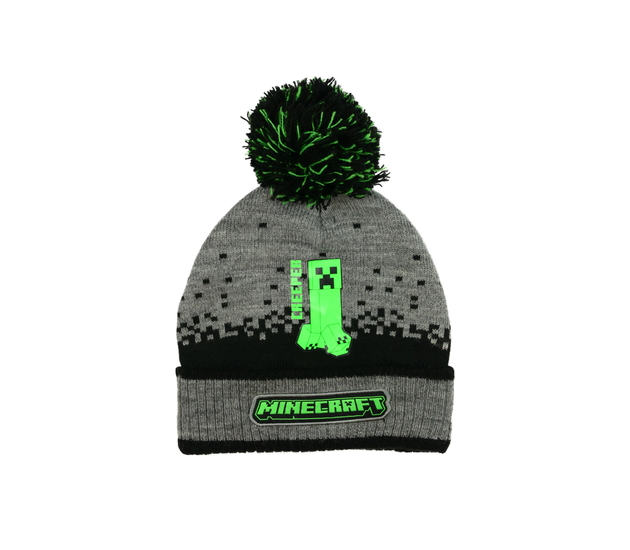 Šedá čepice Minecraft Primark 