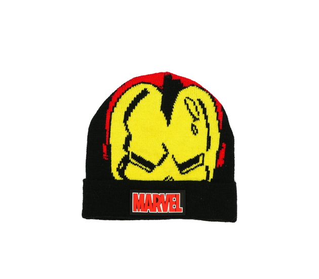 Černá čepice Iron-man Marvel George