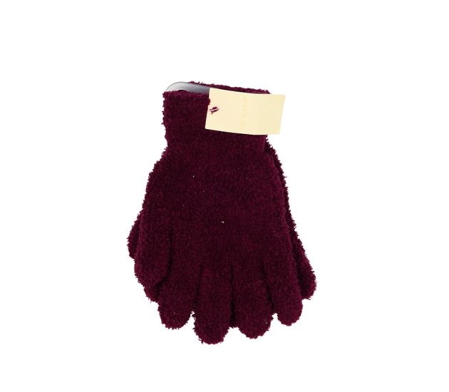 Nové burgundy rukavice Primark 