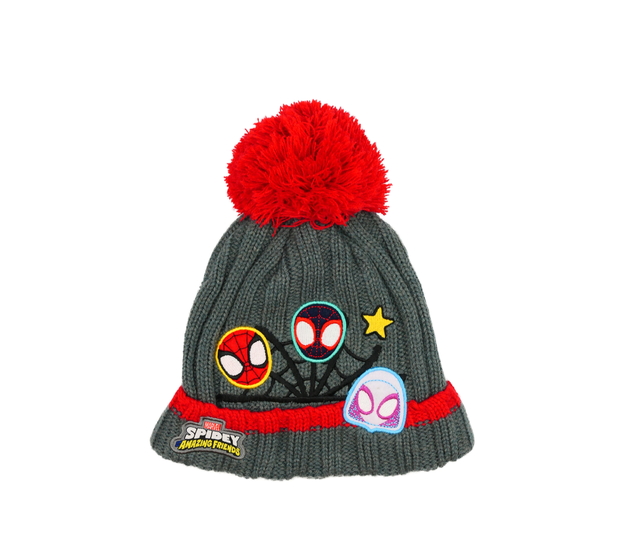 Šedá čepice Spider-man George