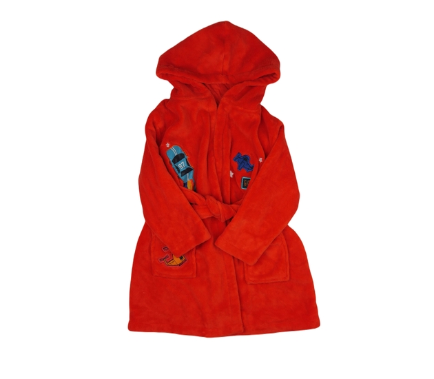 Červený župan s auty George