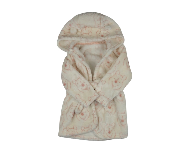 Světle růžový župan Medvídek Pú