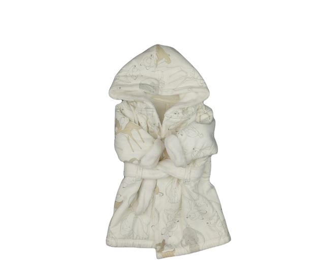 Bílý župan se sloníky