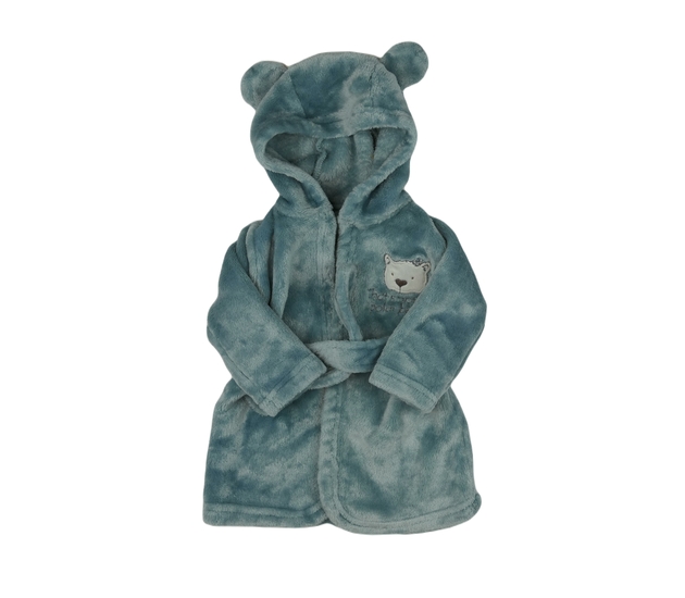 Modrý župan s medvídkem George