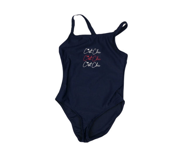 Modré plavky s nápisem George