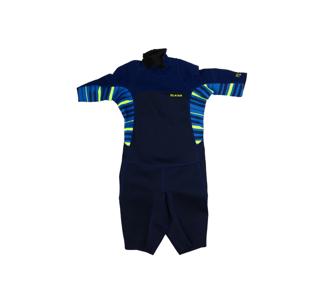 Tmavé neoprenové plavky Decathlon