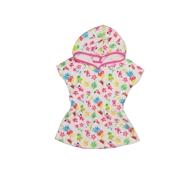 Bílé šatičky přes plavky 