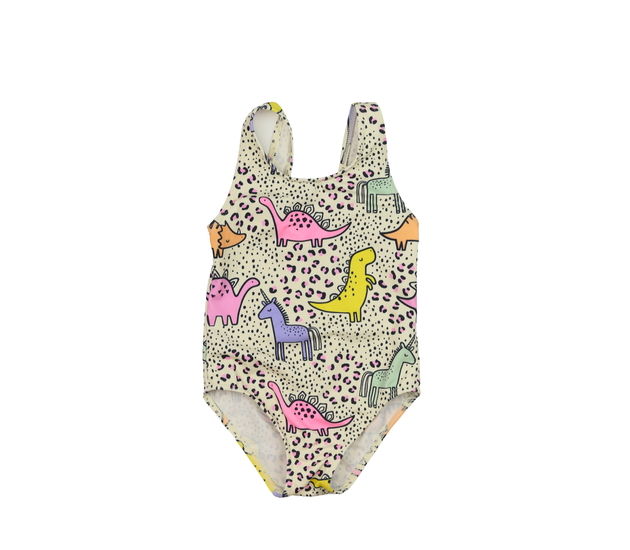 Světlé plavky s dinosaury