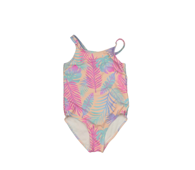 Béžové plavky s listy