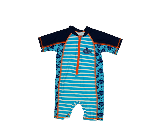 Modré plavky s ponorkami