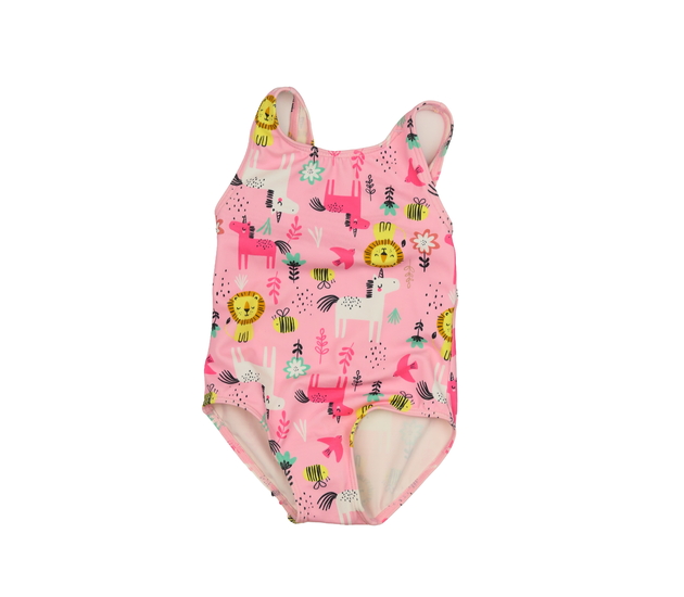 Růžové plavky se zvířátky F&F