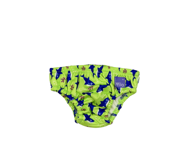 Zelené kojenecké plavky se žraloky 