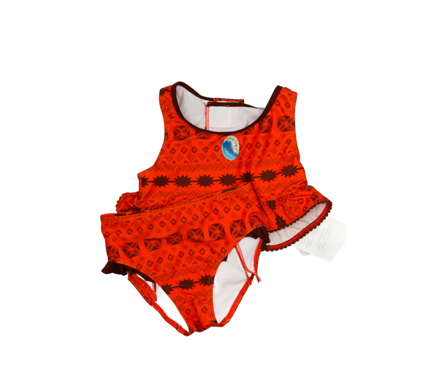 Nové červené dvoudílné plavky Disney