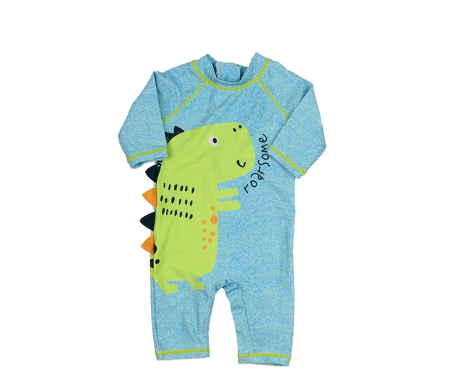 Modré plavky s dinosaurem George