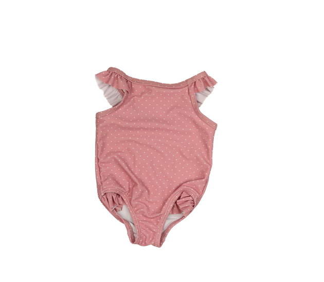 Růžové plavky s puntíky George