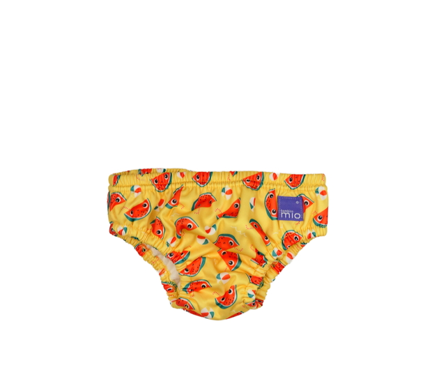 Žluté plavky s melouny 