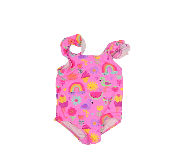 Růžové plavky s obrázky