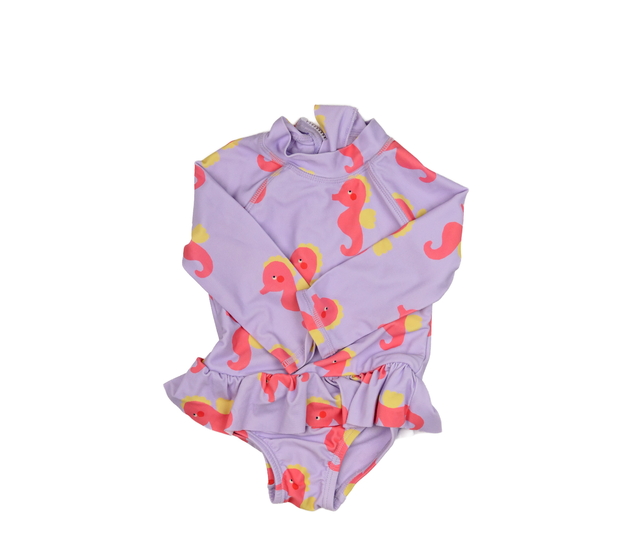 Fialové plavky s mořskými koníky M&S