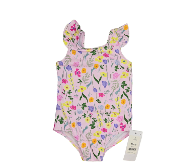 Nové světle fialové květinové plavky George