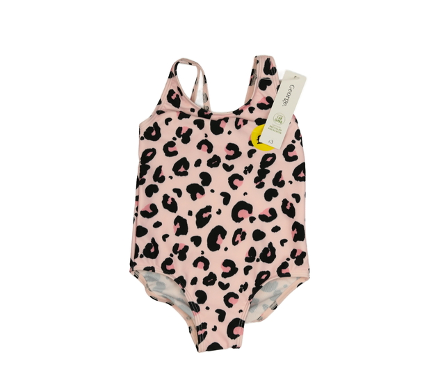 Nové růžové vzorované plavky George