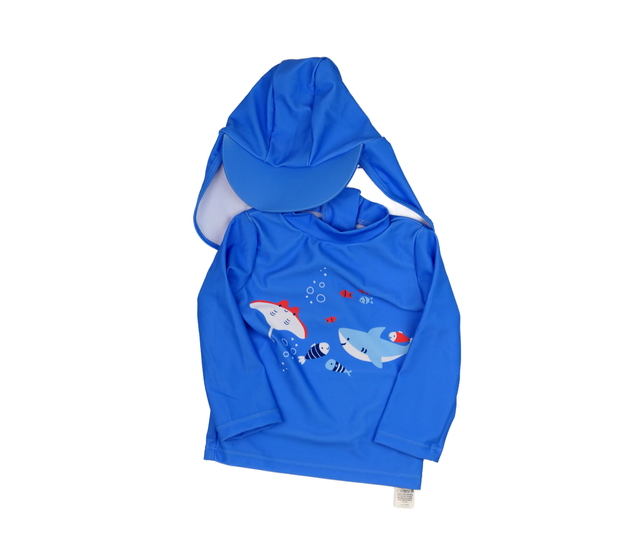 Nové plavkové triko a čepice George