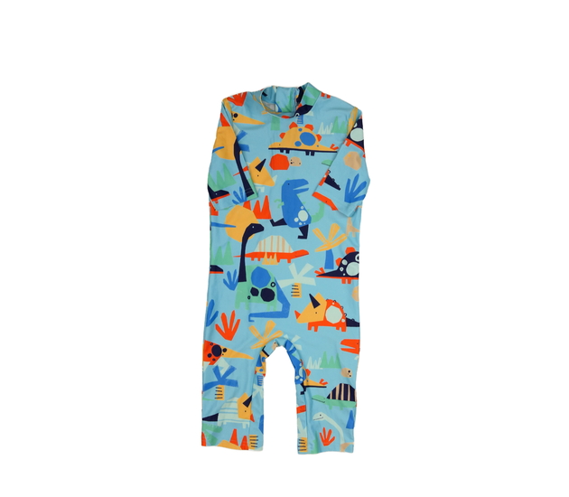 Modré plavky s dinosaury F&F