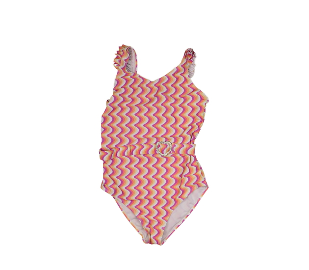 Vzorované plavky s páskem vel. 170 Primark