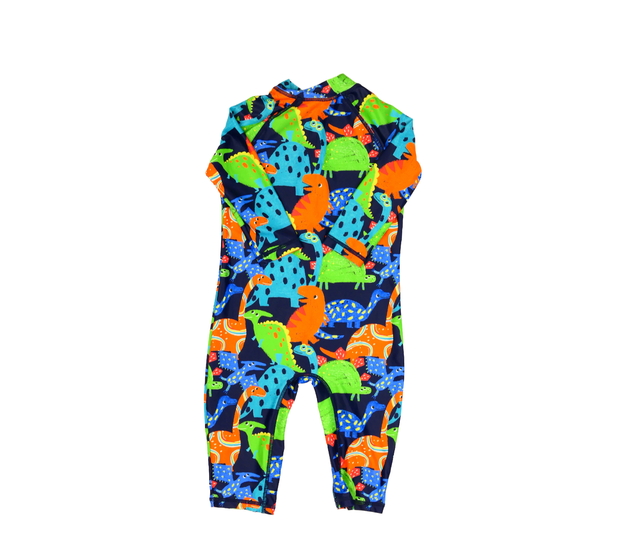 Tmavé plavky s dinosaury Nutmeg