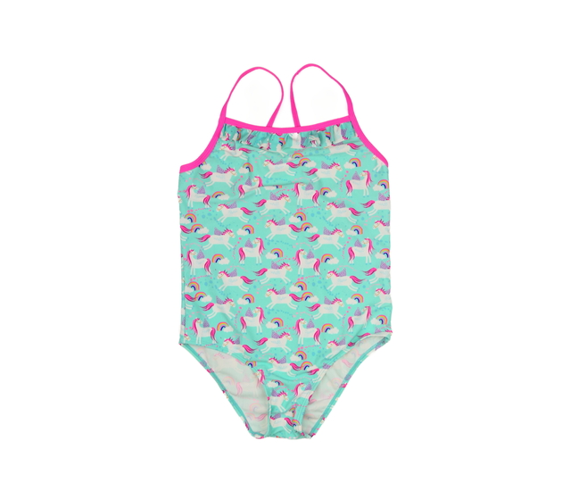 Tyrkysové plavky s jednorožci 