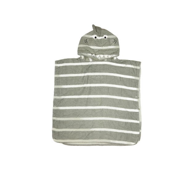 Pruhovaný ručník přes hlavu s kapucí Tu