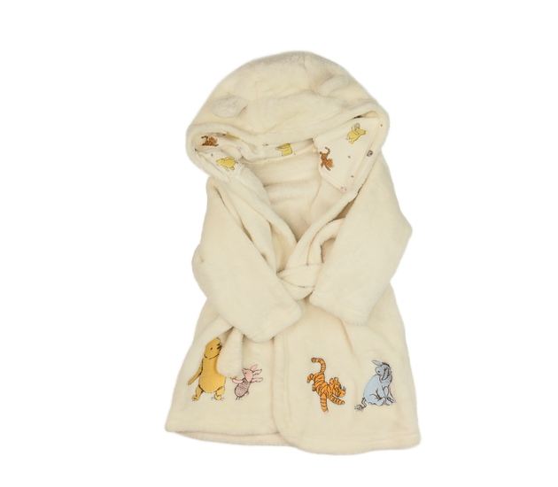 Krémový župan Medvídek Pú Tu