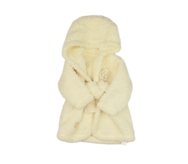 Krémový chlupatý župan Dumbo George