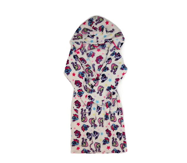 Světlý župan s My Little Pony