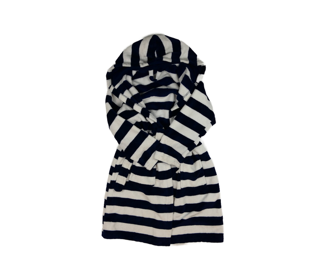 Bílo-modrý pruhovaný župan George