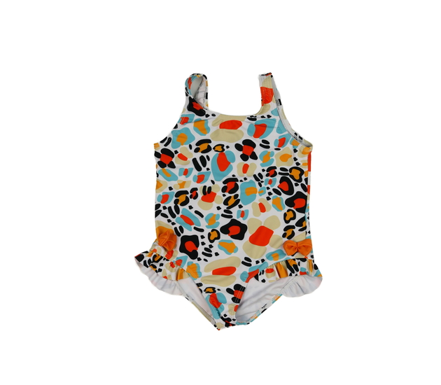 Modré vzorované plavky 