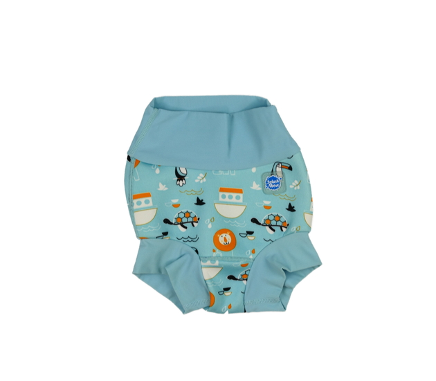 Světle modré kojenecké plavky Splash About