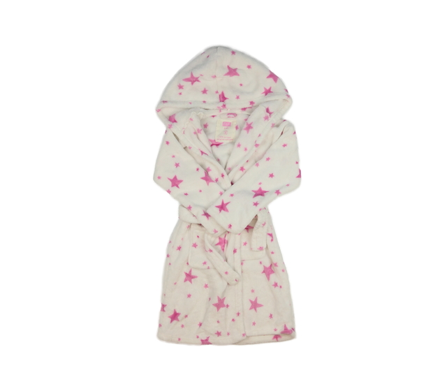 Bílý župan s růžovými hvězdami F&F