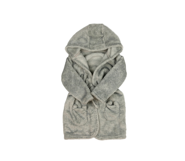 Šedý melírovaný župan George