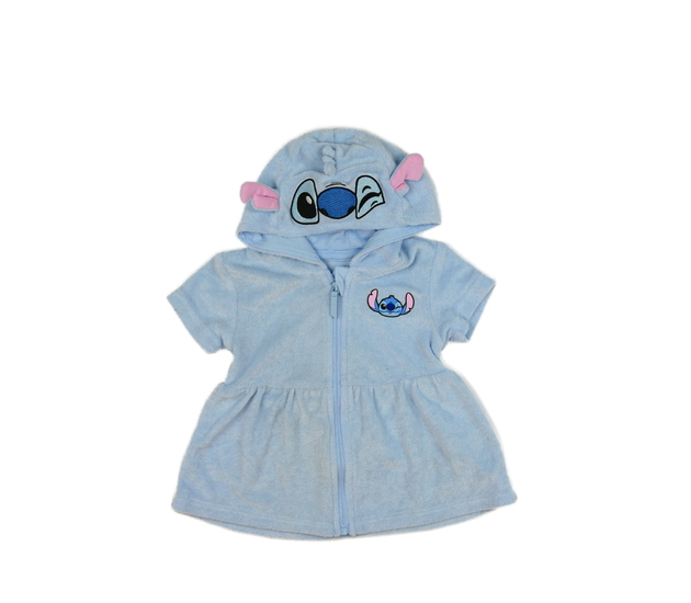 Modré župánkové šaty Stitch Disney Primark 