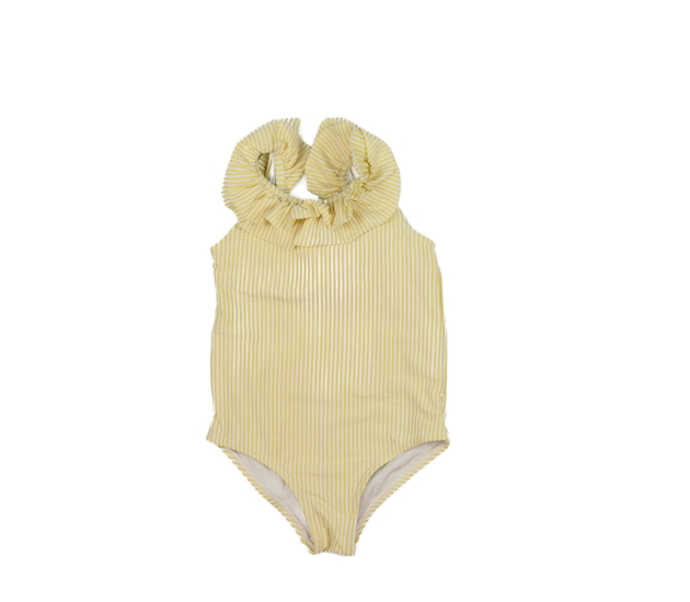 Žluté pruhované plavky M&S